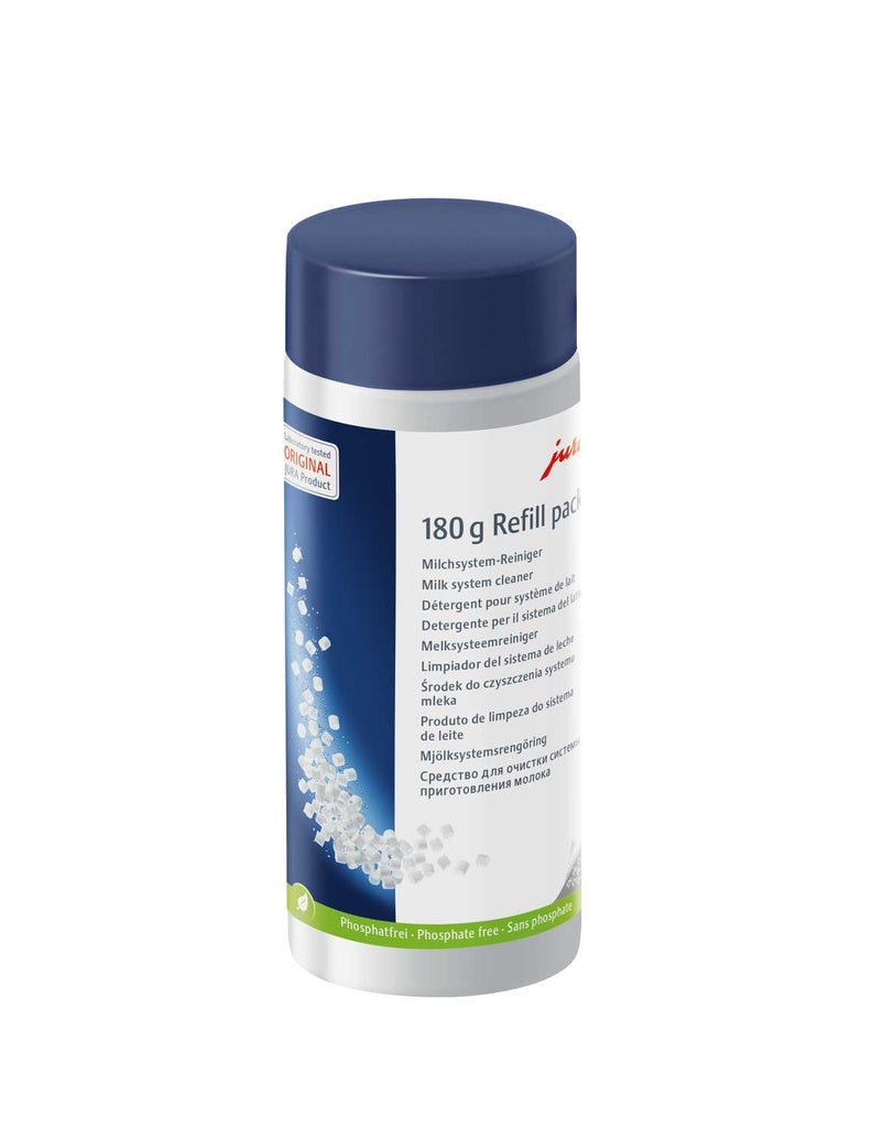 JURA melksysteemreiniger minitabs – hygiëne voor microschuim 180g, refill