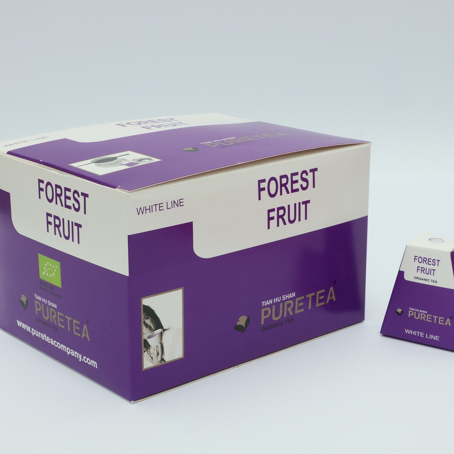 Vruchtige infusie met bessen en hibiscus.