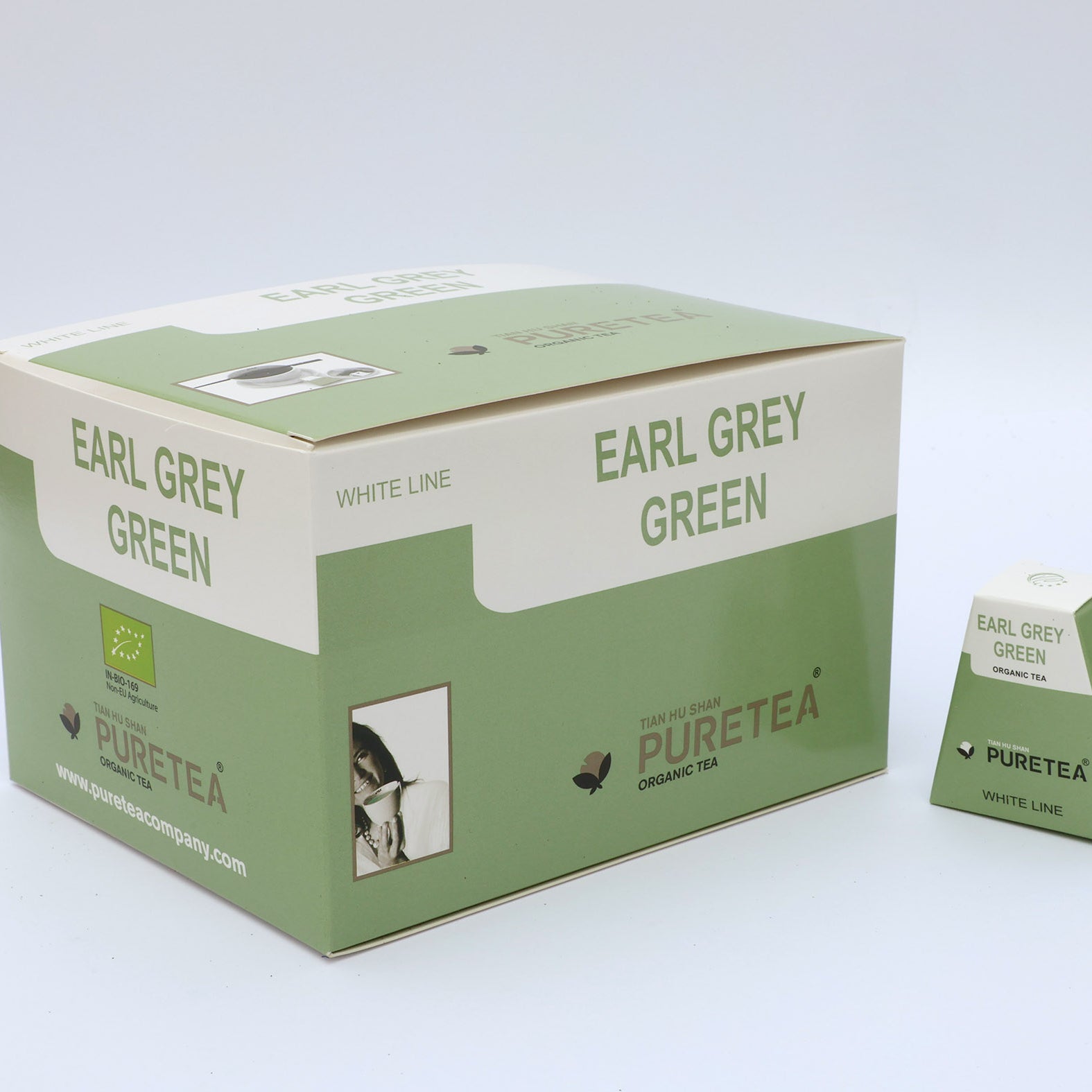 Groene thee met een frisse toets van bergamot.