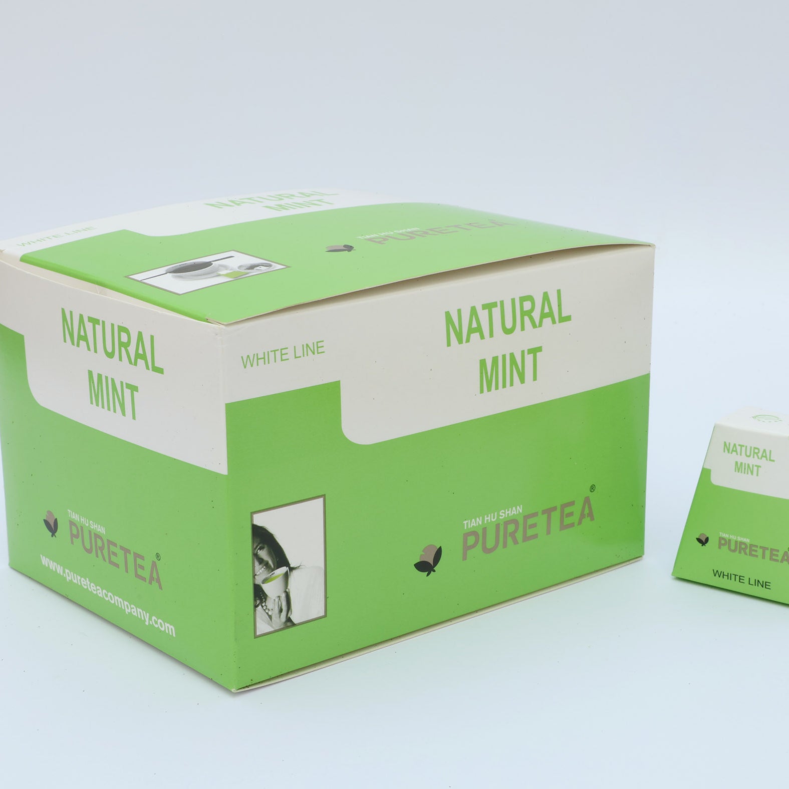 Zuivere muntinfusie – verfrissend en puur.