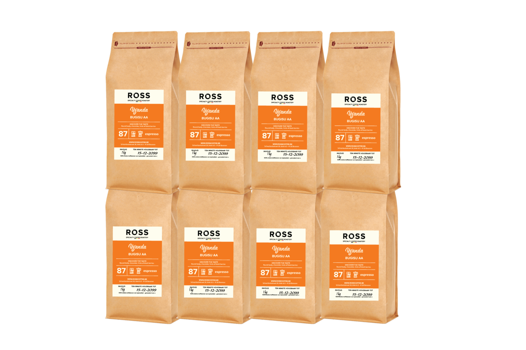 UGANDA BUGISU AA 8x 1 kg