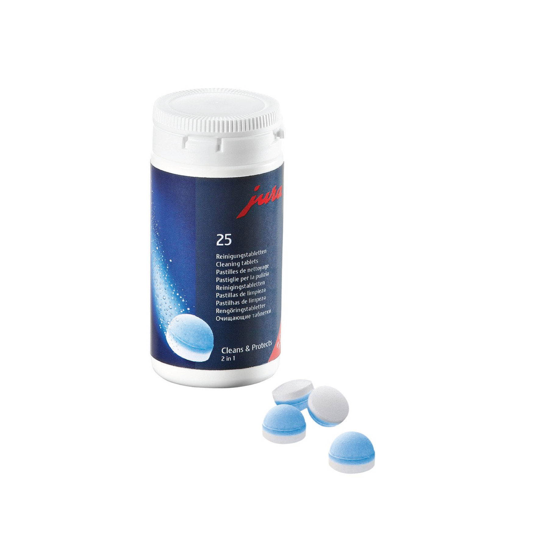 JURA reinigingstabletten 3-in-1 – originele onderhoudstabletten