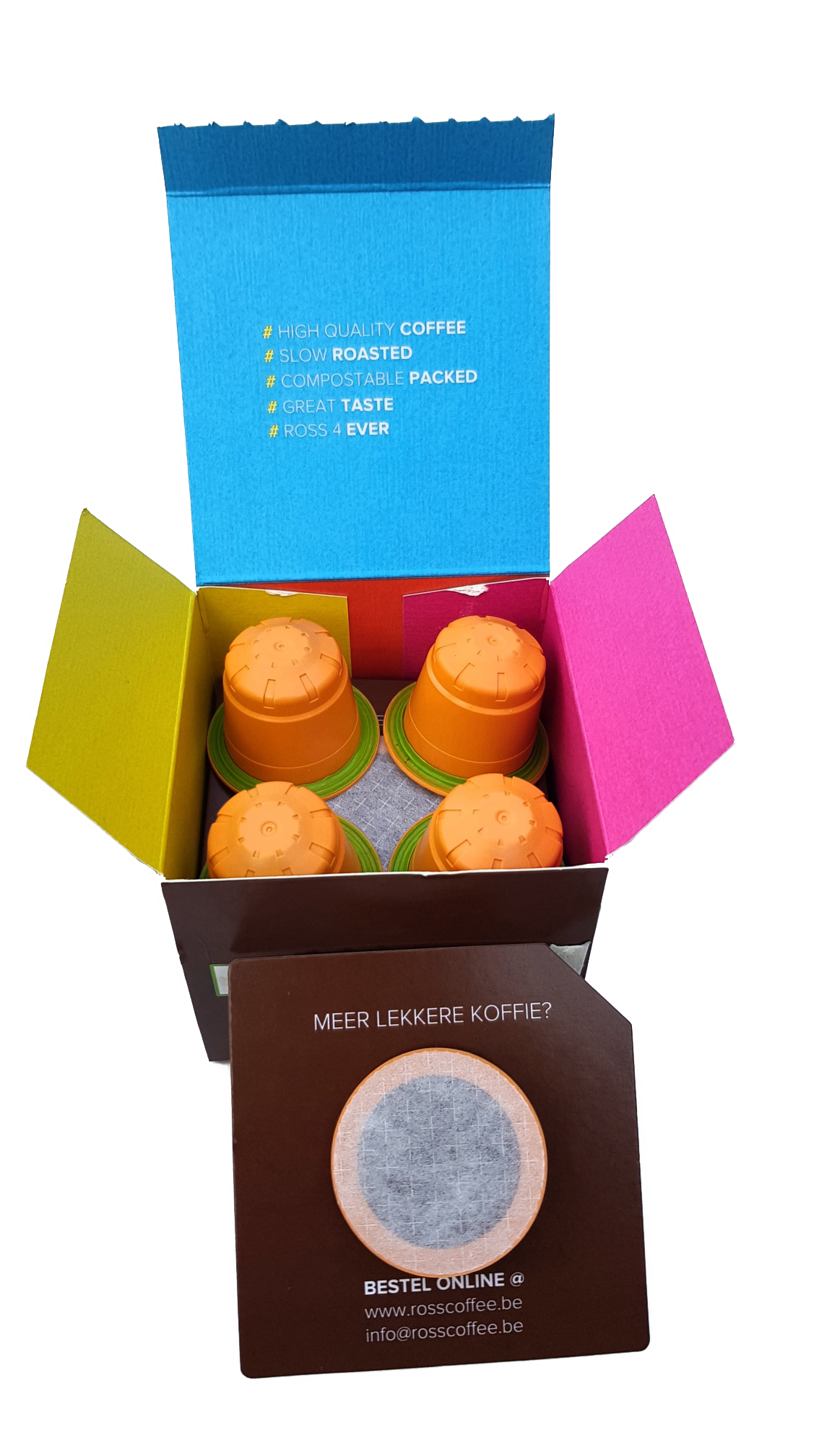 Nespresso® Compatibele BIOCAPSULES® – Mercator 100% Arabica