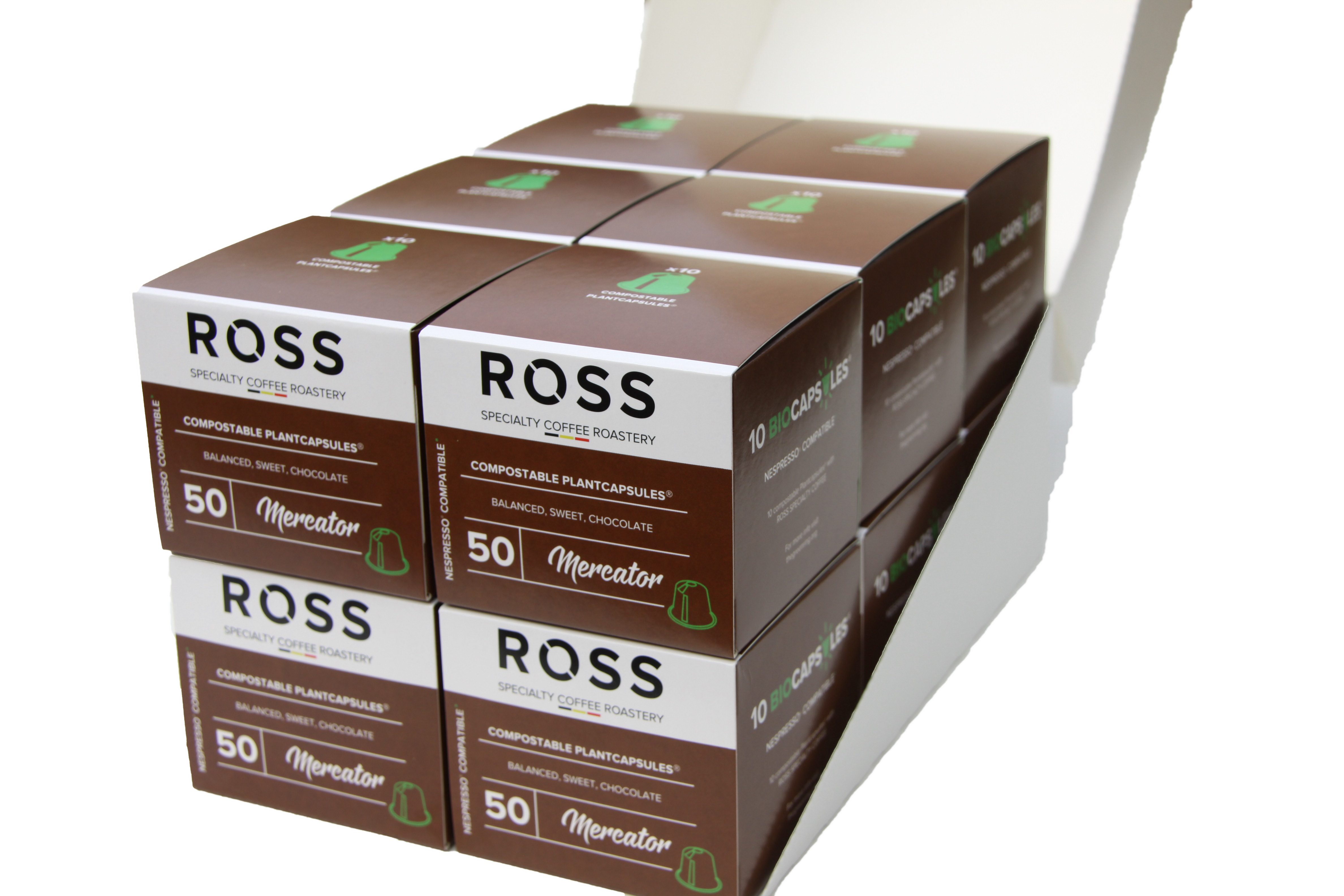 Nespresso® Compatibele CAPSULES – Mercator 100% Arabica - 120 cups