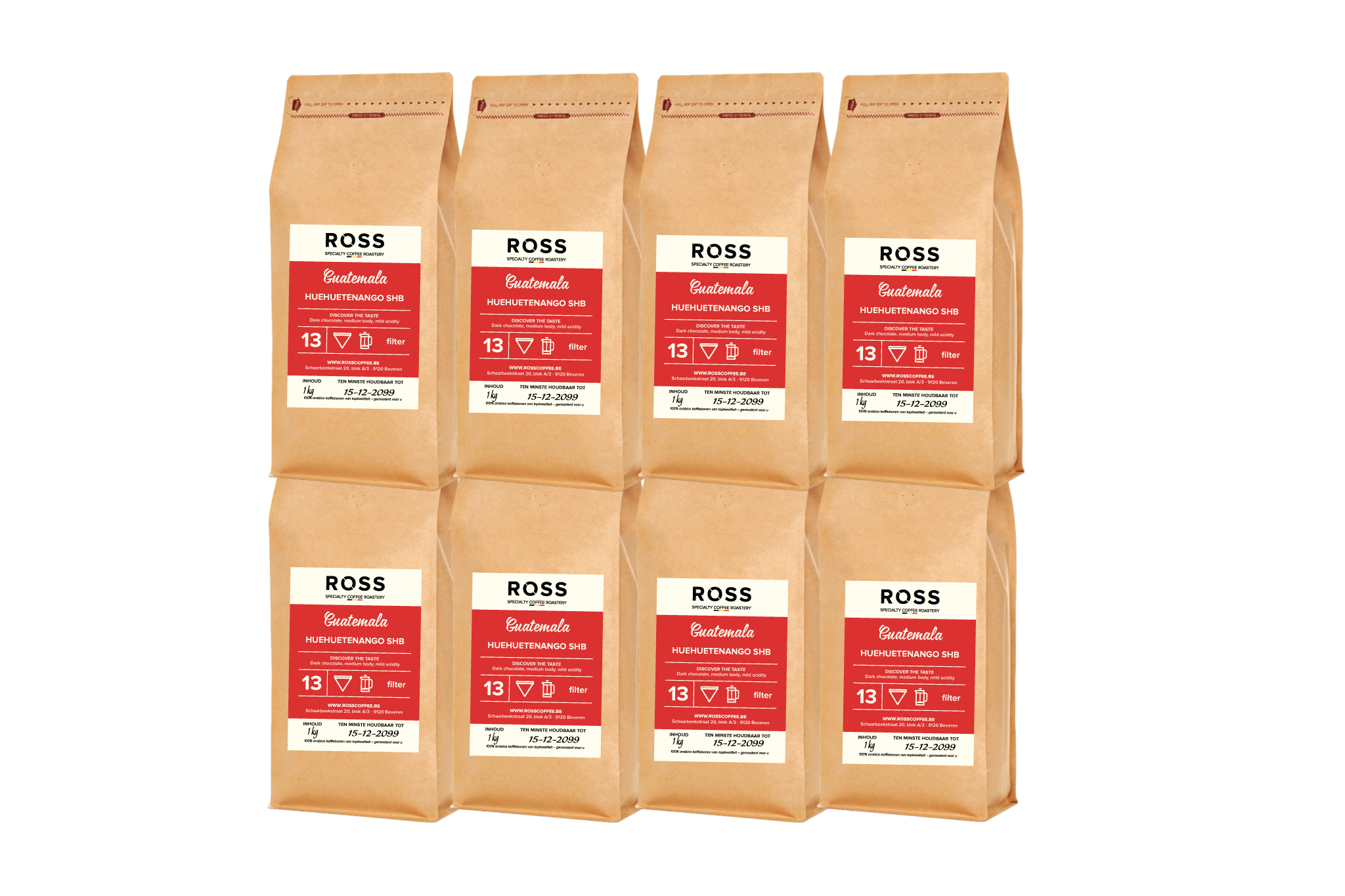 Guatemala Huehuetenango SHB_filter_8 x 1 kg