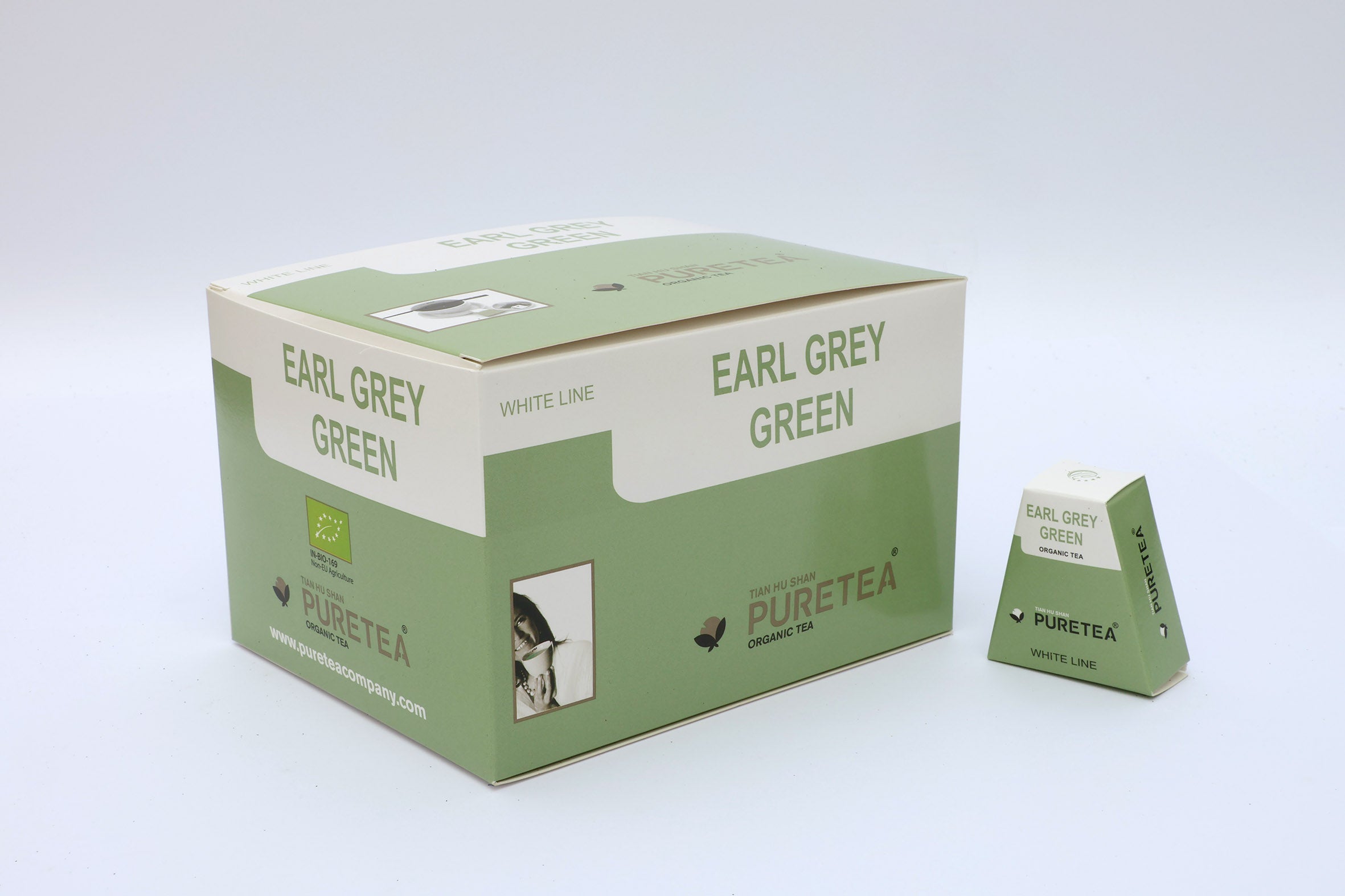 Groene thee met een frisse toets van bergamot.