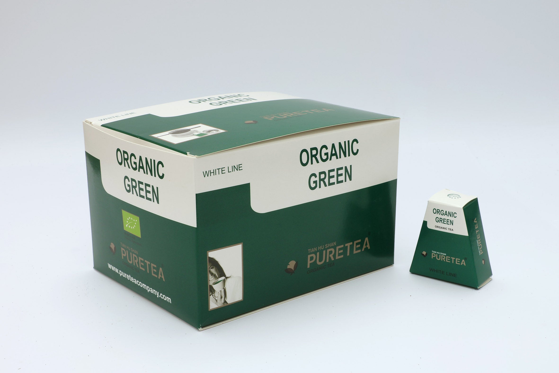 Licht grassige, ongeparfumeerde groene thee.