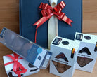 Chocoladegeschenkpakket – ROSS Coffee cadeau met Belgische pralines, orangettes, chocoladezoenen en zeevruchten, luxueus verpakt.