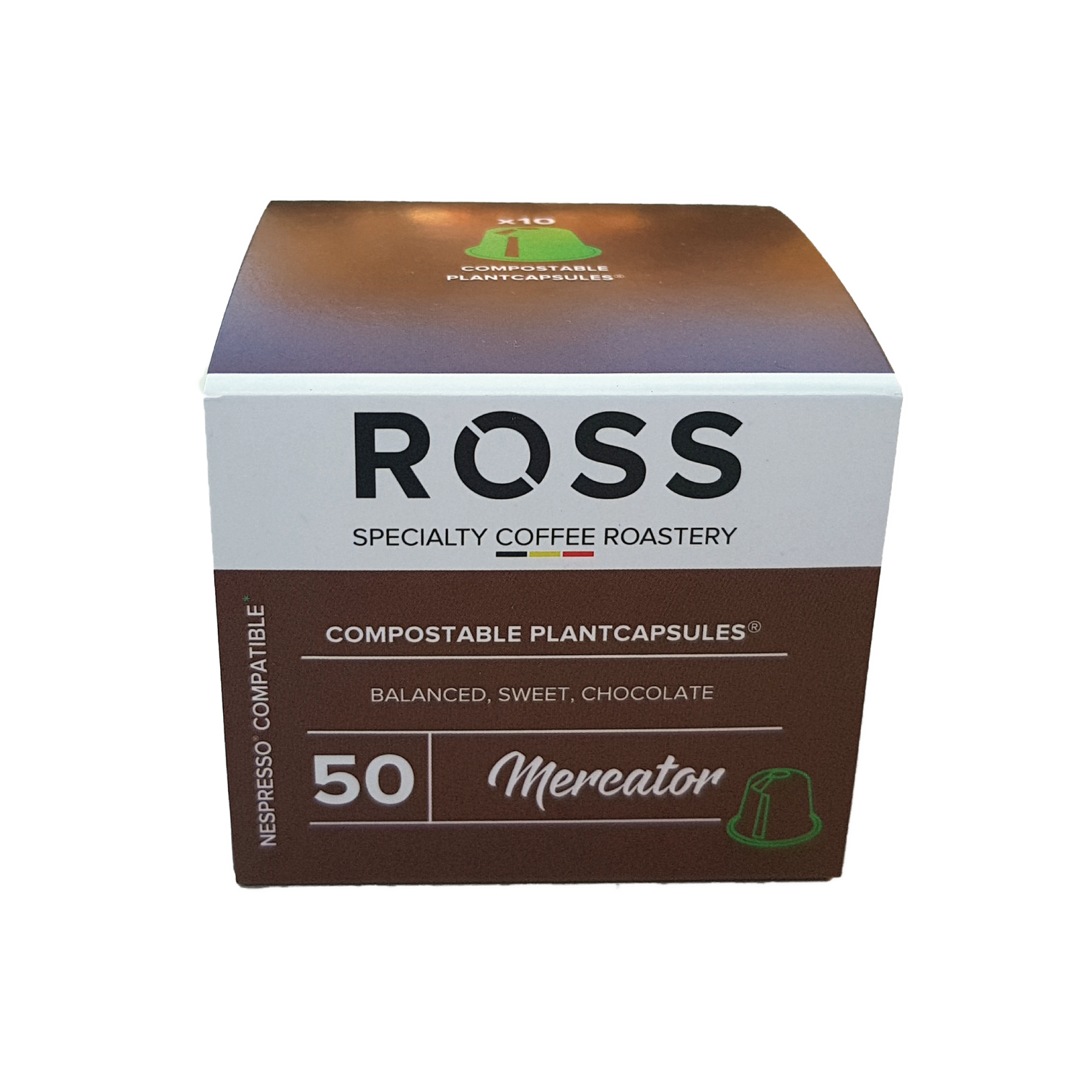 Nespresso® Compatibele BIOCAPSULES® – Mercator 100% Arabica blend