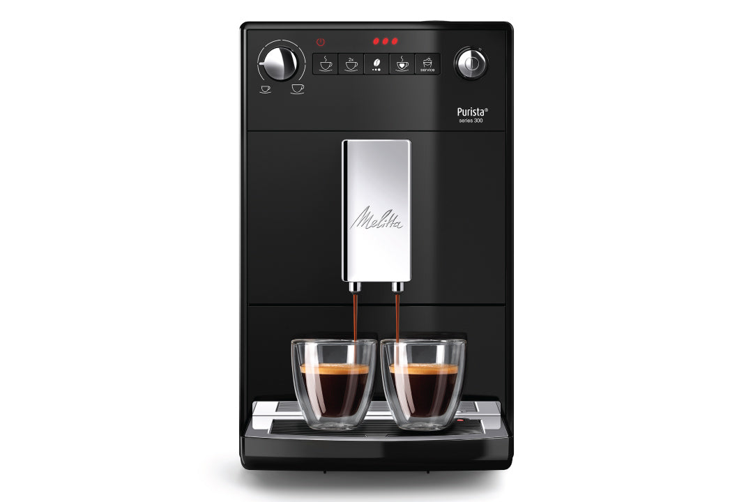 melitta-purista-zwart-volautomatische koffiemachine
